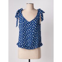 SARAH JOHN - Top bleu en viscose - Femme - Taille 36 - Modz