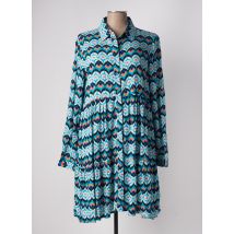 TIRAMISU - Robe mi-longue bleu en viscose - Femme - Taille 42 - Modz