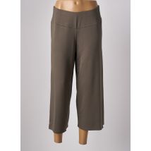 KALISSON - Pantalon 7/8 vert en viscose - Femme - Taille 40 - Modz