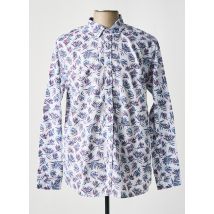 OAKS VALLEY - Chemise manches longues blanc en coton - Homme - Taille XL - Modz