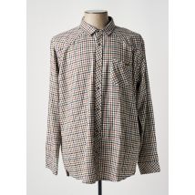 OAKS VALLEY - Chemise manches longues blanc en coton - Homme - Taille 3XL - Modz