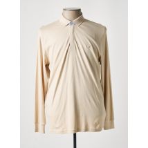 STIL PARK - Chemise manches longues beige en coton - Homme - Taille XXL - Modz