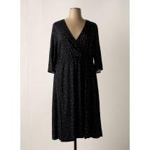 SHEEGO - Robe mi-longue noir en viscose - Femme - Taille 46 - Modz