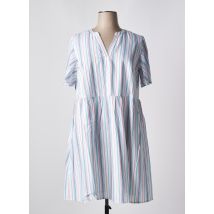 SHEEGO - Robe courte blanc en coton - Femme - Taille 52 - Modz