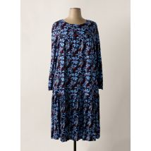 SHEEGO - Robe longue bleu en viscose - Femme - Taille 56 - Modz