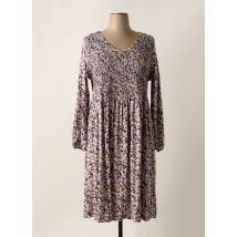 SHEEGO - Robe longue violet en viscose - Femme - Taille 50 - Modz