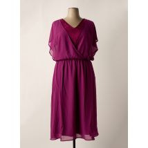 SHEEGO - Robe longue violet en polyester - Femme - Taille 58 - Modz