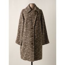 LINEA TESINI - Manteau long marron en polyester - Femme - Taille 46 - Modz