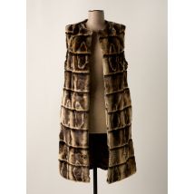 HEINE - Veste casual marron en acrylique - Femme - Taille 38 - Modz