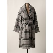 HEINE - Manteau long gris en polyester - Femme - Taille 40 - Modz