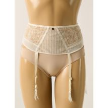 CHANTELLE - Guêpière/Porte-jarretelle beige en polyamide - Femme - Taille 36 - Modz
