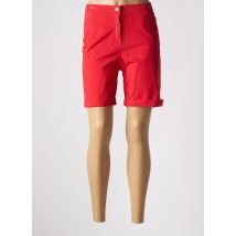 FELINO - Bermuda rouge en coton - Femme - Taille 34 - Modz