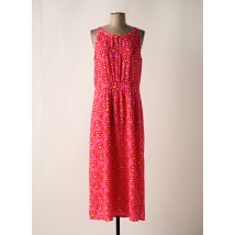 SIGNE NATURE - Robe longue rose en polyester - Femme - Taille 38 - Modz