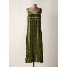 DIPLODOCUS - Robe longue vert en viscose - Femme - Taille 40 - Modz