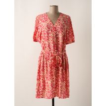 JULIE GUERLANDE - Robe mi-longue rose en viscose - Femme - Taille 42 - Modz