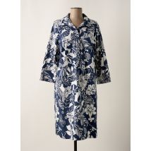 THOMAS RABE - Robe mi-longue bleu en coton - Femme - Taille 48 - Modz