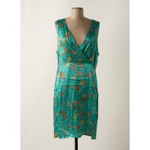CREAM - Robe mi-longue vert en viscose - Femme - Taille 44 - Modz