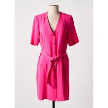 EVA KAYAN - Robe mi-longue rose en polyester - Femme - Taille 40 - Modz