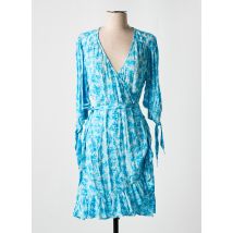 FABIENNE CHAPOT - Robe mi-longue bleu en viscose - Femme - Taille 38 - Modz