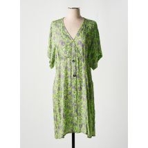 EVA KAYAN - Robe mi-longue vert en viscose - Femme - Taille 46 - Modz