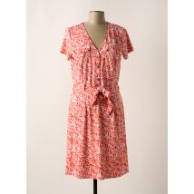 K-DESIGN - Robe mi-longue orange en polyester - Femme - Taille 38 - Modz