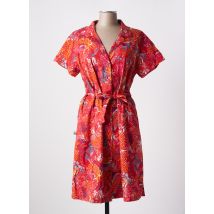 KALI YOG - Robe mi-longue rouge en viscose - Femme - Taille 42 - Modz