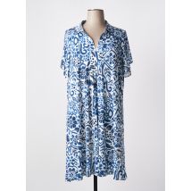 AN II VITO - Robe mi-longue bleu en polyester - Femme - Taille 56 - Modz
