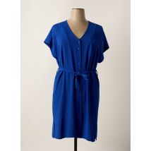 ANDAM - Robe mi-longue bleu en polyester - Femme - Taille 40 - Modz