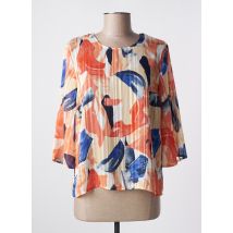 BRANDTEX - Blouse orange en polyester - Femme - Taille 36 - Modz