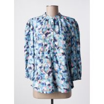 BRANDTEX - Blouse bleu en viscose - Femme - Taille 36 - Modz
