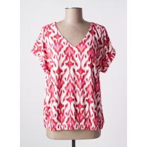 YEST - T-shirt rose en viscose - Femme - Taille 36 - Modz