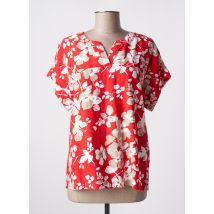 BRANDTEX - Blouse rouge en viscose - Femme - Taille 36 - Modz