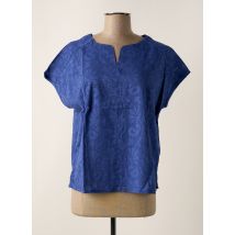 CHRISTINE LAURE - Blouse bleu en coton - Femme - Taille 38 - Modz