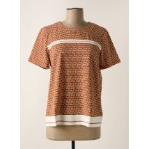 CHRISTINE LAURE - Top marron en viscose - Femme - Taille 48 - Modz