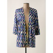SCORZZO - Veste casual bleu en viscose - Femme - Taille 38 - Modz