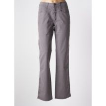 CLOSED - Pantalon droit gris en coton - Femme - Taille 40 - Modz