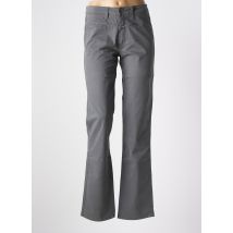 CLOSED - Pantalon droit gris fonce en coton - Femme - Taille 38 - Modz