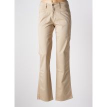 CLOSED - Pantalon droit beige en coton - Femme - Taille 36 - Modz