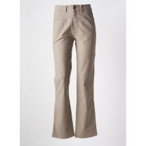 CLOSED - Pantalon droit beige en coton - Femme - Taille 44 - Modz