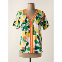 LEO & UGO - Top jaune en coton - Femme - Taille 38 - Modz