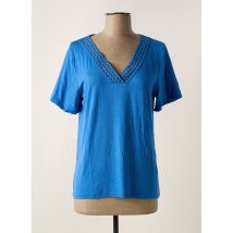 LEO & UGO - Top bleu en viscose - Femme - Taille 38 - Modz