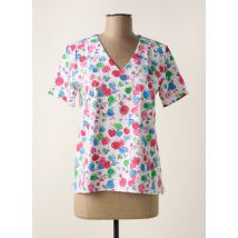 LEO & UGO - T-shirt blanc en coton - Femme - Taille 38 - Modz