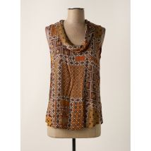 FERRACHE - Top marron en viscose - Femme - Taille 36 - Modz