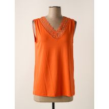 CREAM - Top orange en viscose - Femme - Taille 40 - Modz