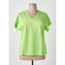 LEO & UGO - T-shirt vert en viscose - Femme - Taille 38 - Modz