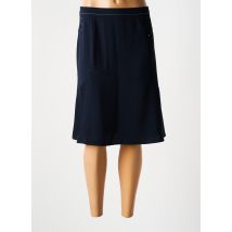 CHRISTINE LAURE - Jupe mi-longue bleu en polyester - Femme - Taille 40 - Modz
