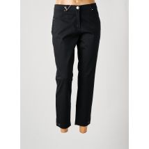 EAST DRIVE - Pantalon 7/8 noir en coton - Femme - Taille 46 - Modz