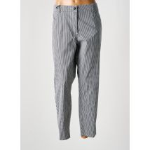 EAST DRIVE - Pantalon 7/8 noir en coton - Femme - Taille 50 - Modz