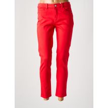 C'EST BEAU LA VIE - Pantalon 7/8 rouge en viscose - Femme - Taille 40 - Modz