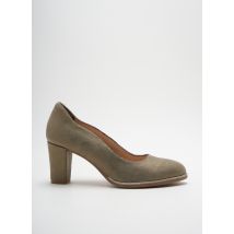 SOFTWAVES - Escarpins vert en cuir - Femme - Taille 37 - Modz
